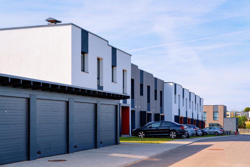 Cobertura para garagem de condomínio