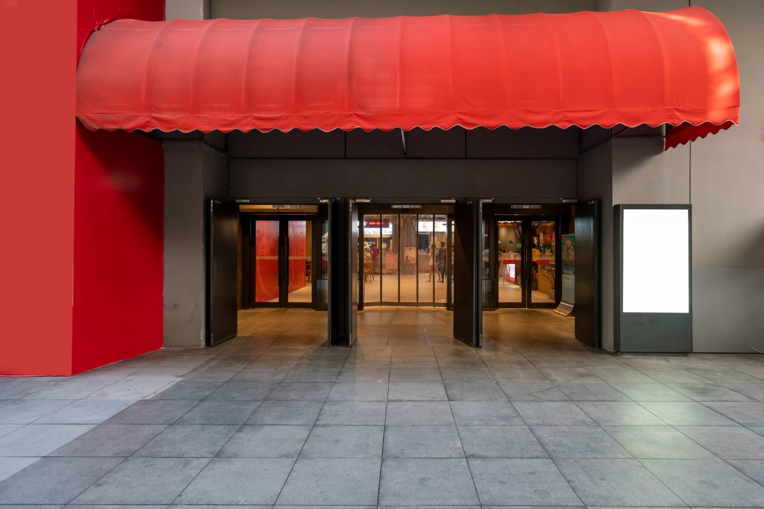 Quanto custa um toldo de 3 metros: toldo vermelho