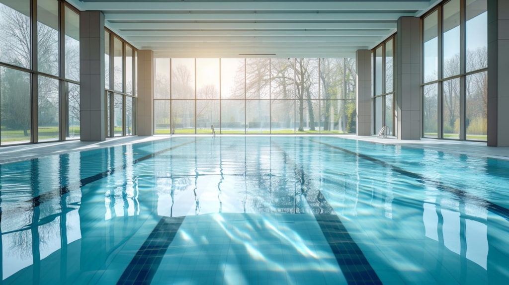 cobertura para piscina proteção solar